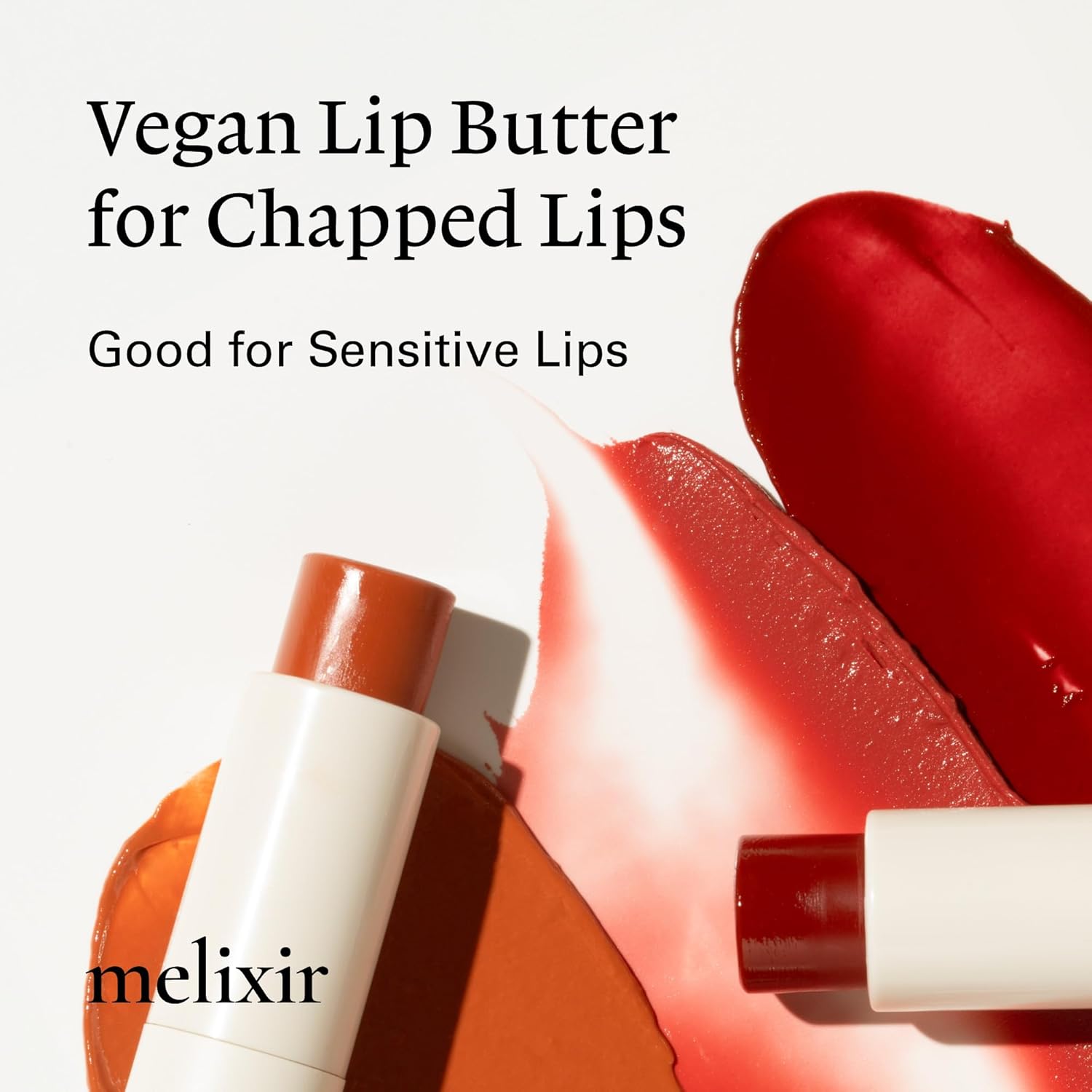 MELIXIR – bálsamo de labios vegano (8 tonos), sin cera de abejas, sin petrolato, base vegetal nutritiva profunda, bálsamo de labios vegano para