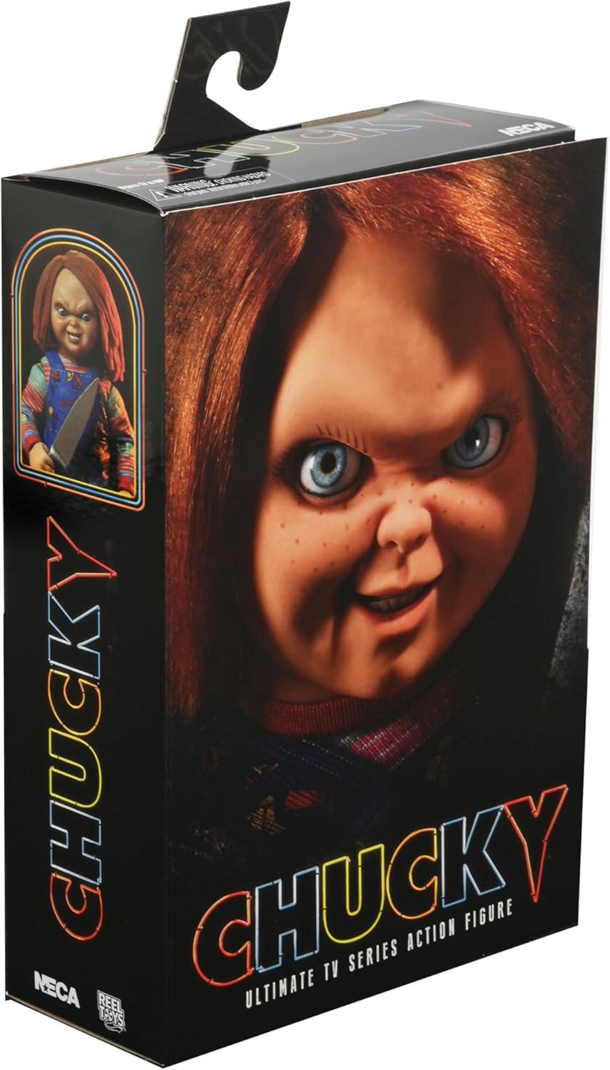 NECA – Figura de acción a escala de 7 pulgadas de Chucky (Serie de TV) Ultimate Chucky