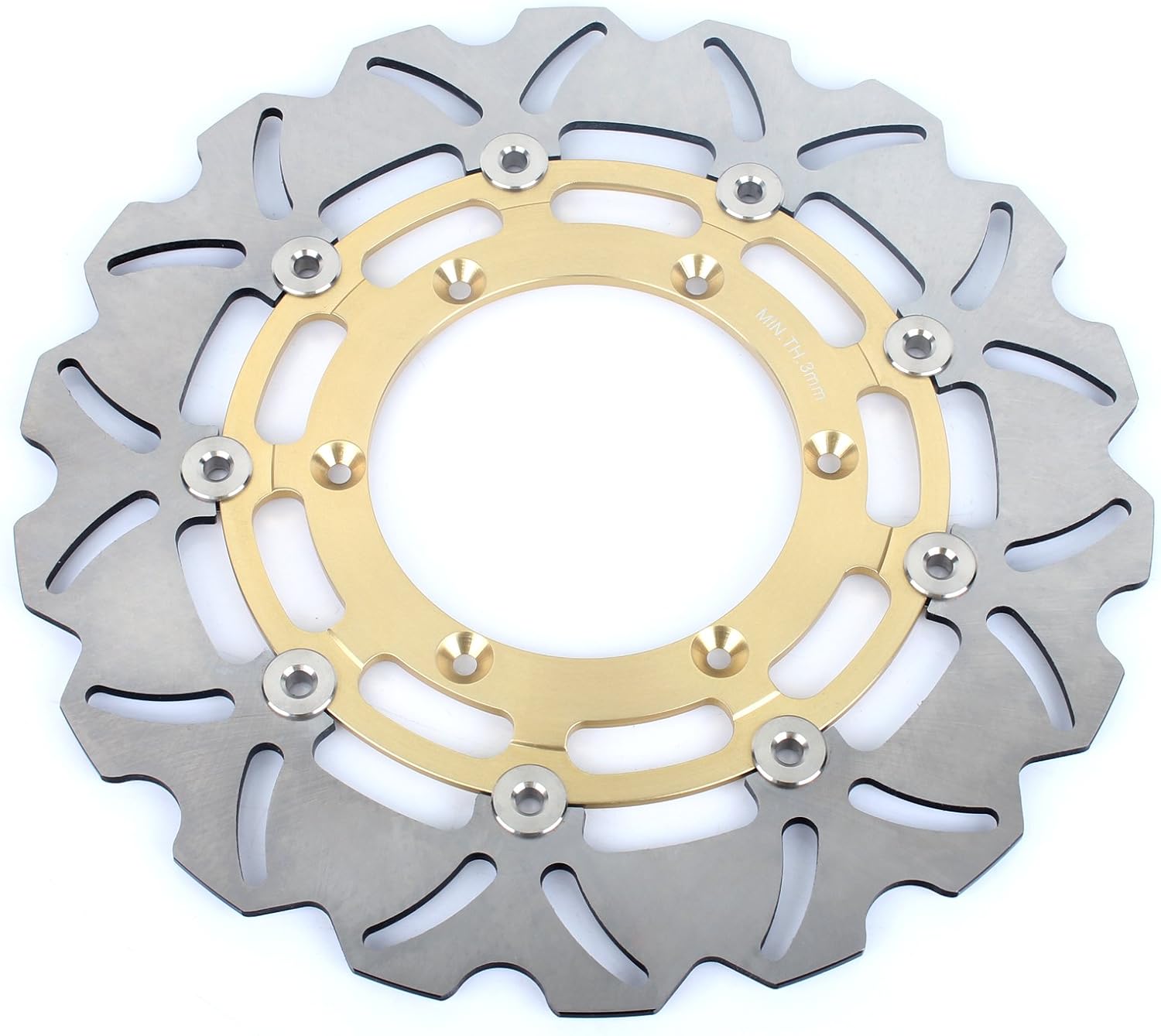 TARAZON Rotores de disco de freno delantero y trasero para Suzuki DRZ400SM 2005-2021 DRZ400 SM DRZ 400 SM