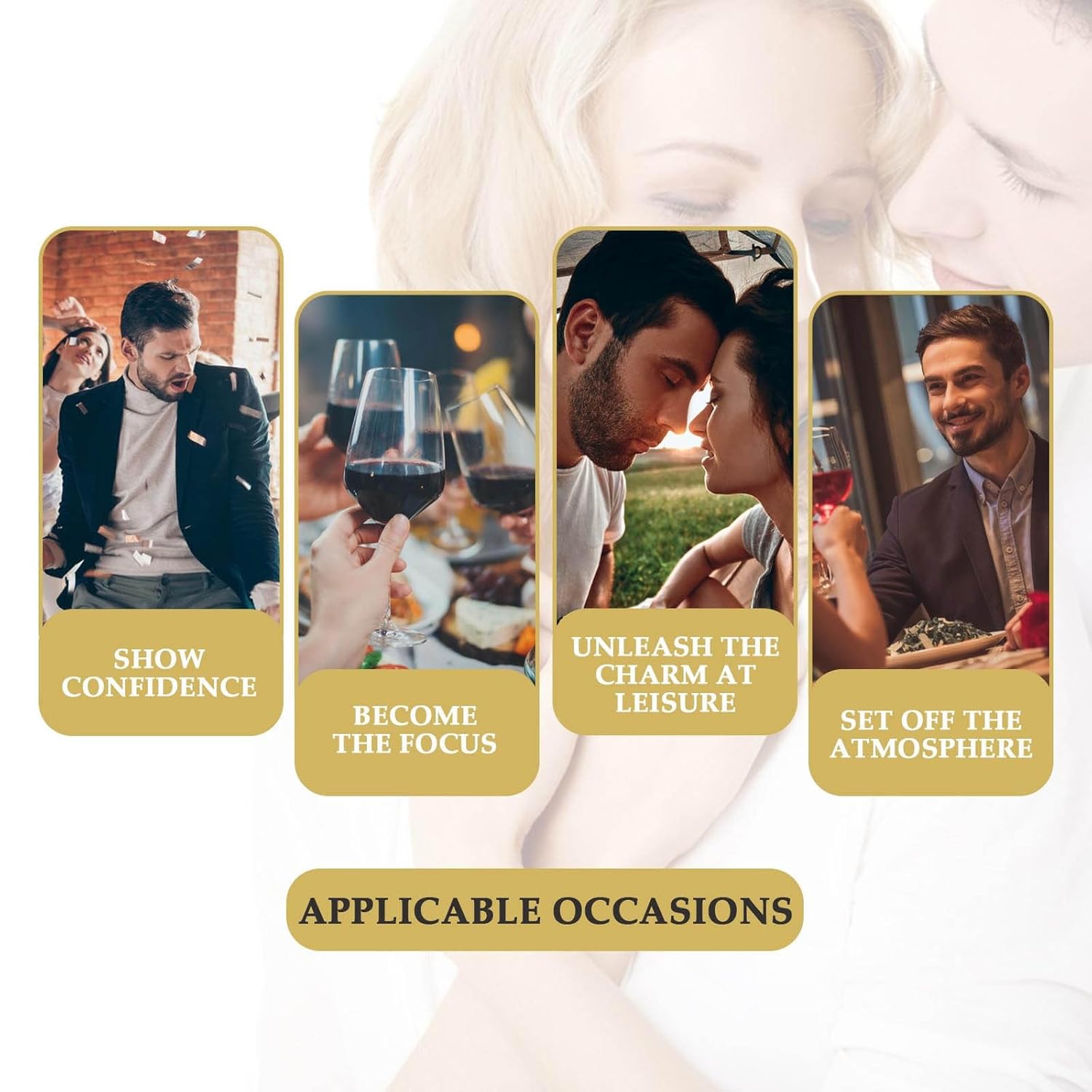 Fragancias de Cupido para hombres, perfume atractivo para su colonia, Eau De Toilette Spray, señuelo fragancia Cupido
