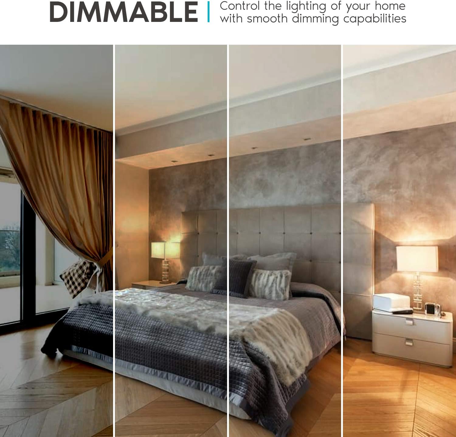 LUXRITE Bombilla LED A15 equivalente a 40 W, 7 W, 3000 K (blanco suave), 600 lúmenes, clasificación de accesorio cerrado, bombillas regulables para