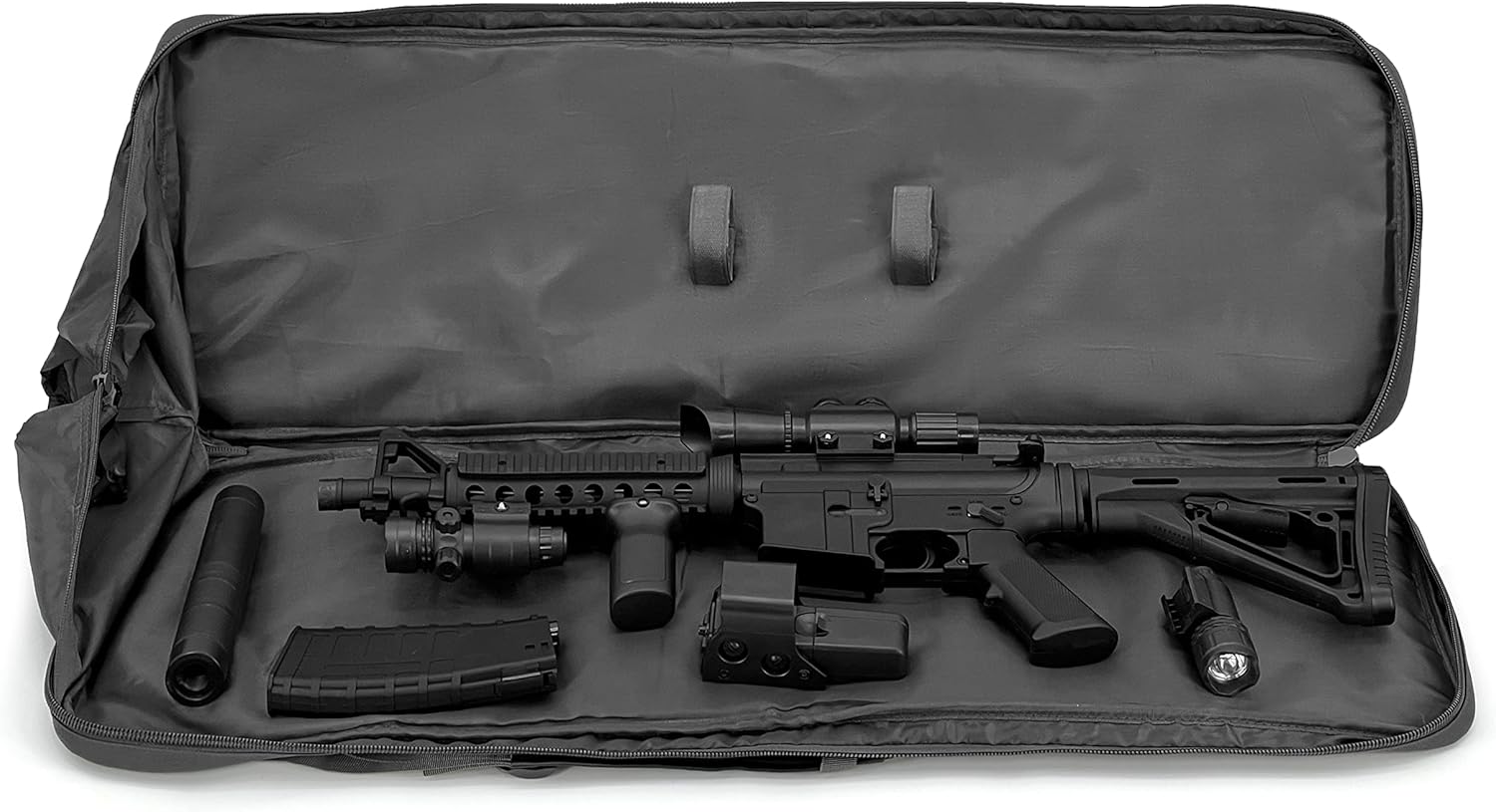 Mochila táctica para rifles, funda suave para rifle, soporte de almacenamiento para caza, senderismo, caña de pescar