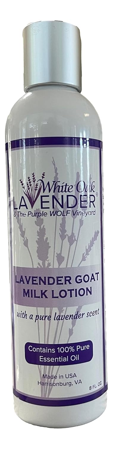 Loción de leche de cabra y lavanda