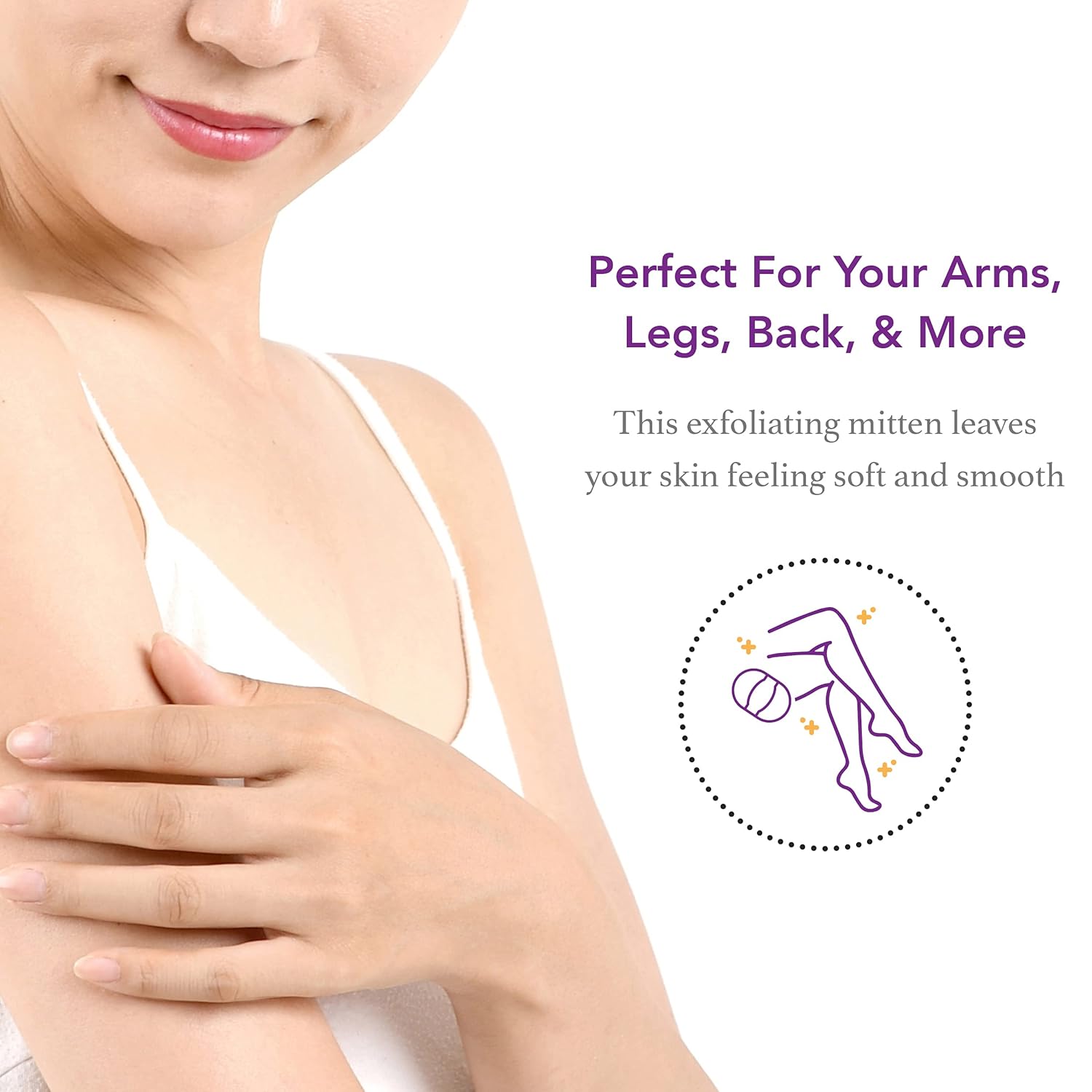 Manoplas removedoras de pelo, totalmente natural, sin dolor y sin productos químicos, depilación de cuerpo completo, retarda y disminuye el nuevo