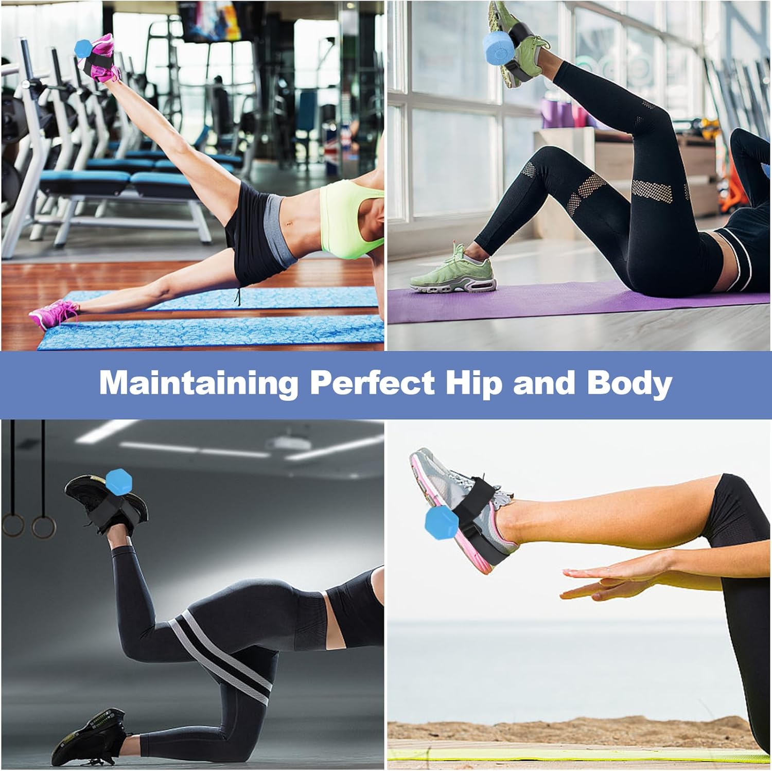 2 correas de tobillo para pesas, pesas ajustables, accesorio para mancuernas de pie, entrenador Tibialis, extensiones de piernas, equipo de gimnasio