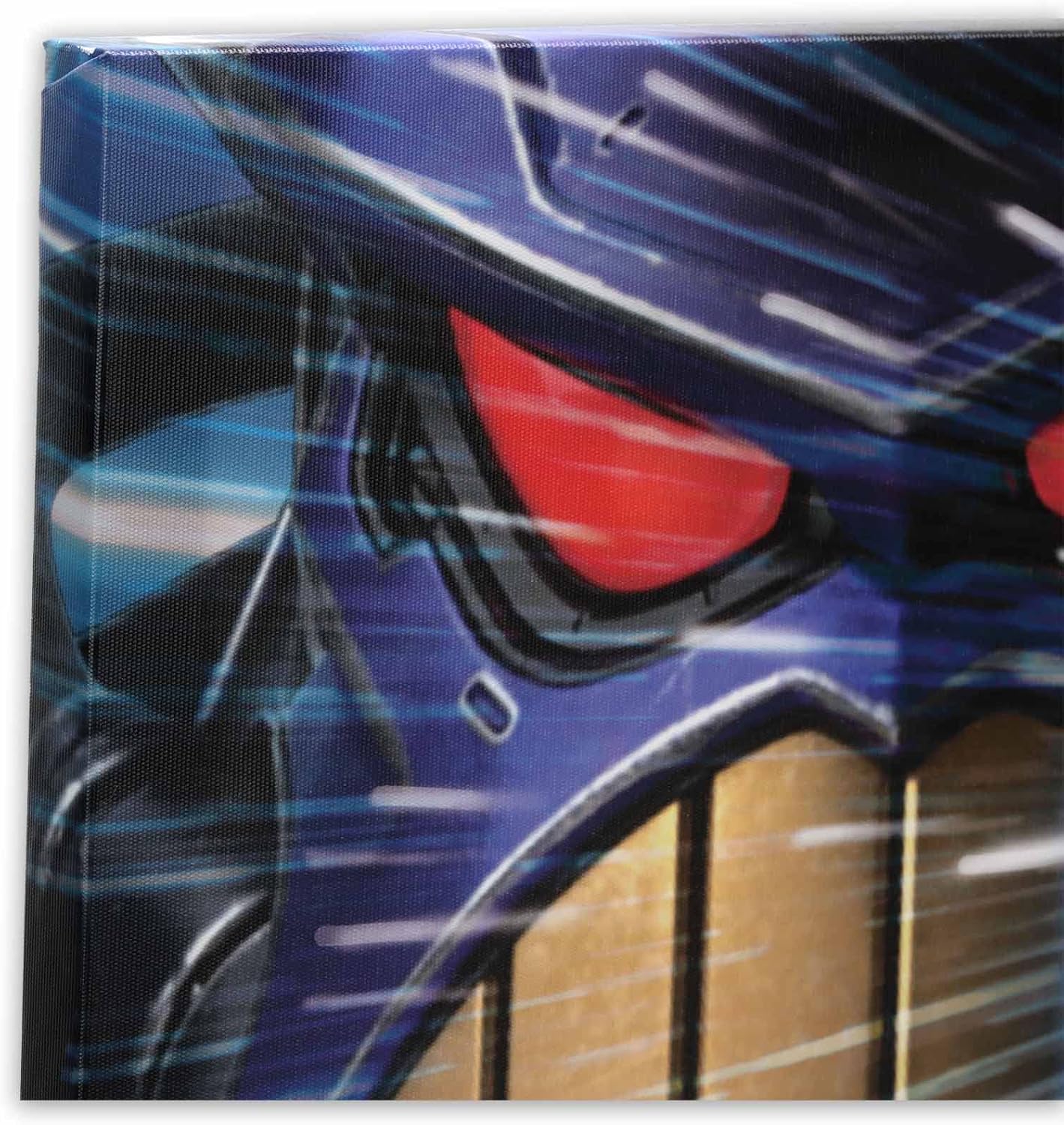 Open Road Brands Disney Pixar Lightyear and Zurg Gallery – Lienzo decorativo para pared, diseño de Buzz Lightyear grande para dormitorio infantil o