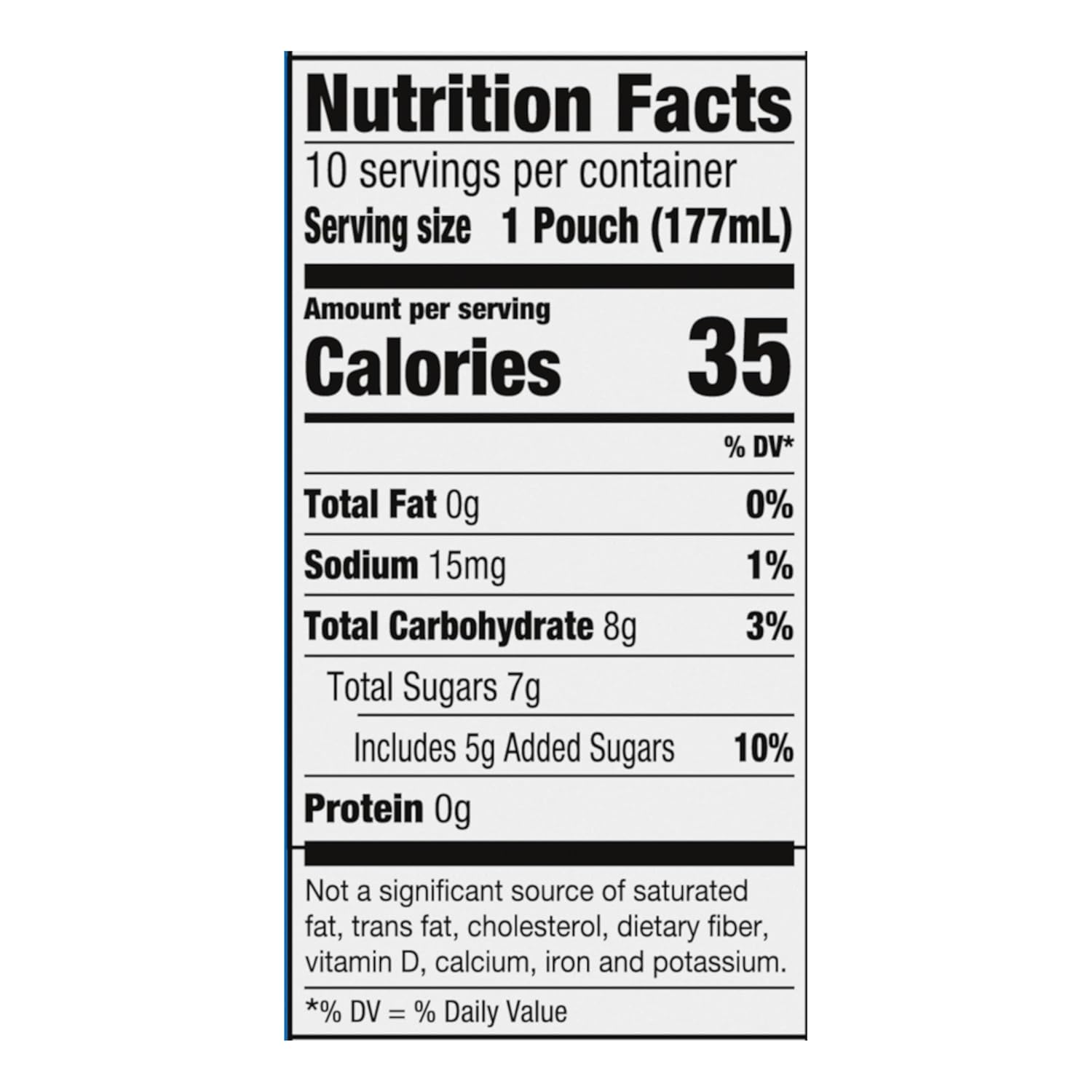 Capri Sun Wild Cherry – Mezcla de bebida de jugo para niños con sabor natural (caja de 10 unidades, bolsas de 6 onzas líquidas)