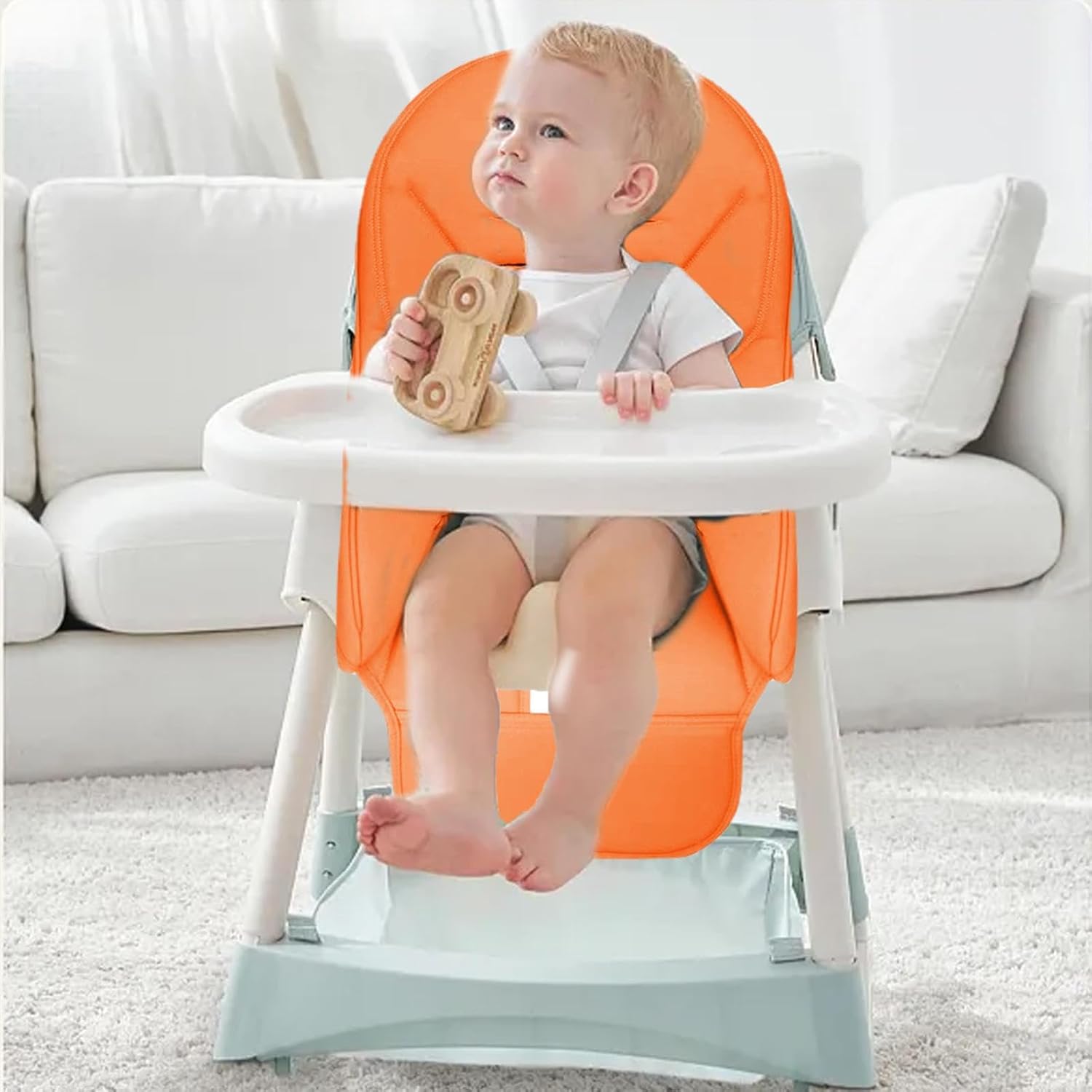 Fundas para silla alta para bebé, cojín de silla alta, funda de repuesto universal para silla alta Gracos, para silla alta Ingenuity