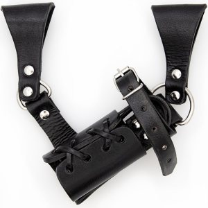 Armory Replicas – Handcrafted Leather Sword Frog Medieval Costume LARP Adjustable Buckle & Corded Weapon Belt Holster Holder Armory Replicas – Handcrafted Leather Sword Frog Medieval Costume LARP Adjustable Buckle & Corded Weapon Belt Holster Holder