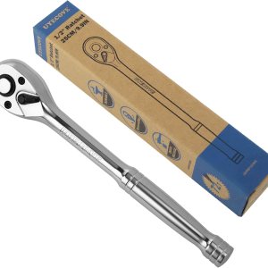 Llave de trinquete de 12 pulgada, llave de trinquete de 12, llave de enchufe, cabeza Cr-Mo reversible de liberación rápida de 72 dientes, fabricada Llave de trinquete de 12 pulgada, llave de trinquete de 12, llave de enchufe, cabeza Cr-Mo reversible de liberación rápida de 72 dientes, fabricada