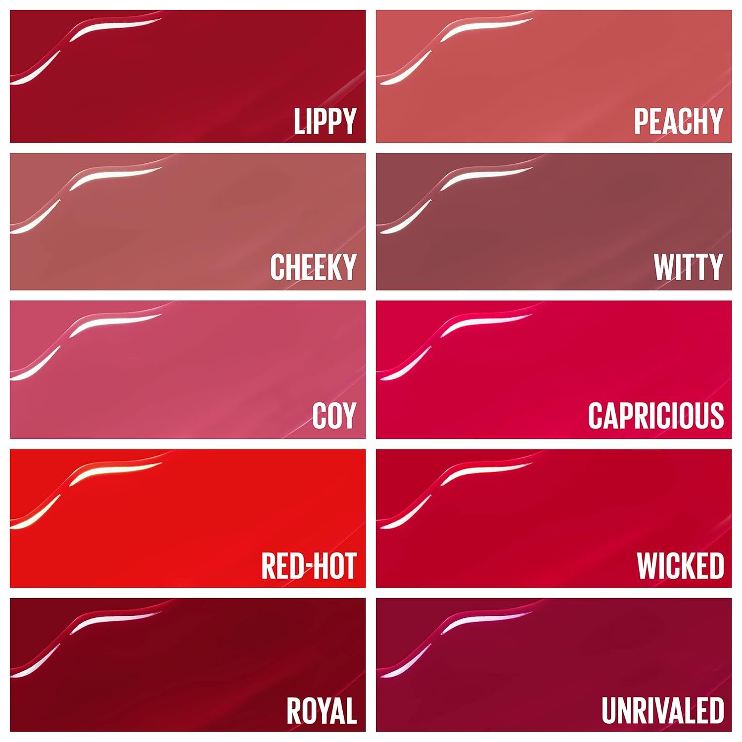 Maybelline SuperStay Vinyl Ink – Labial líquido de larga duración, sin transferencia, color altamente pigmentado y brillo instantáneo, modelo