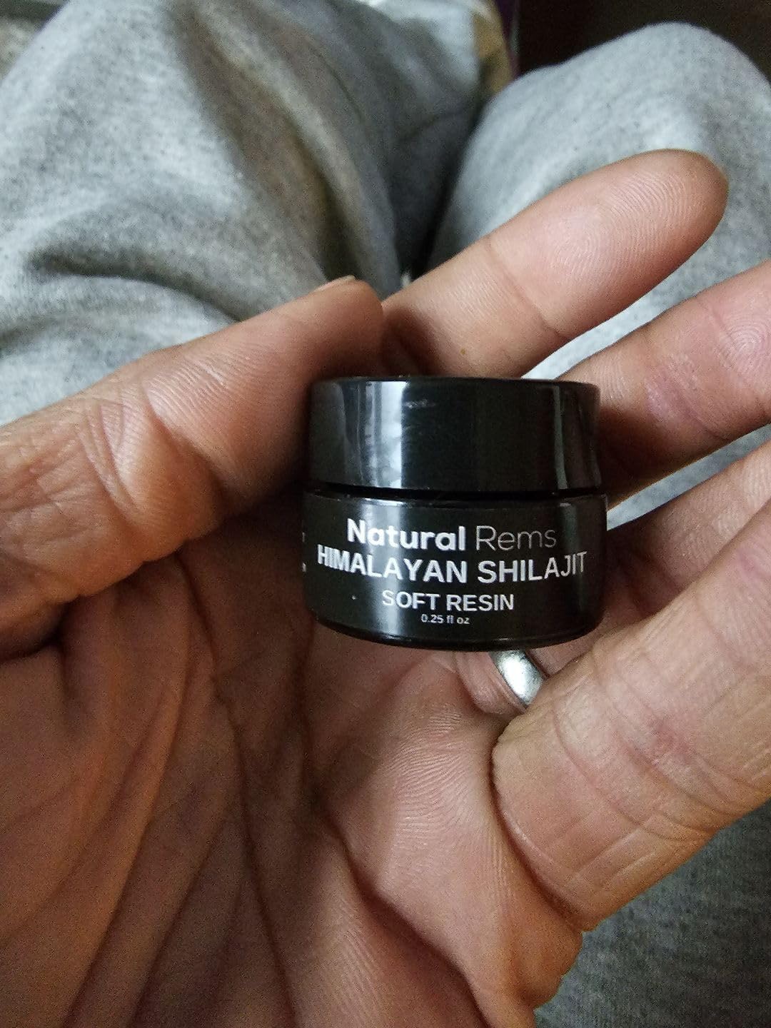 Natural Rems Shilajit orgánico – Shilajit orgánico puro del Himalaya – Suplemento de ácido fúlvico puro Shilajit – Suplemento de energía y enfoque