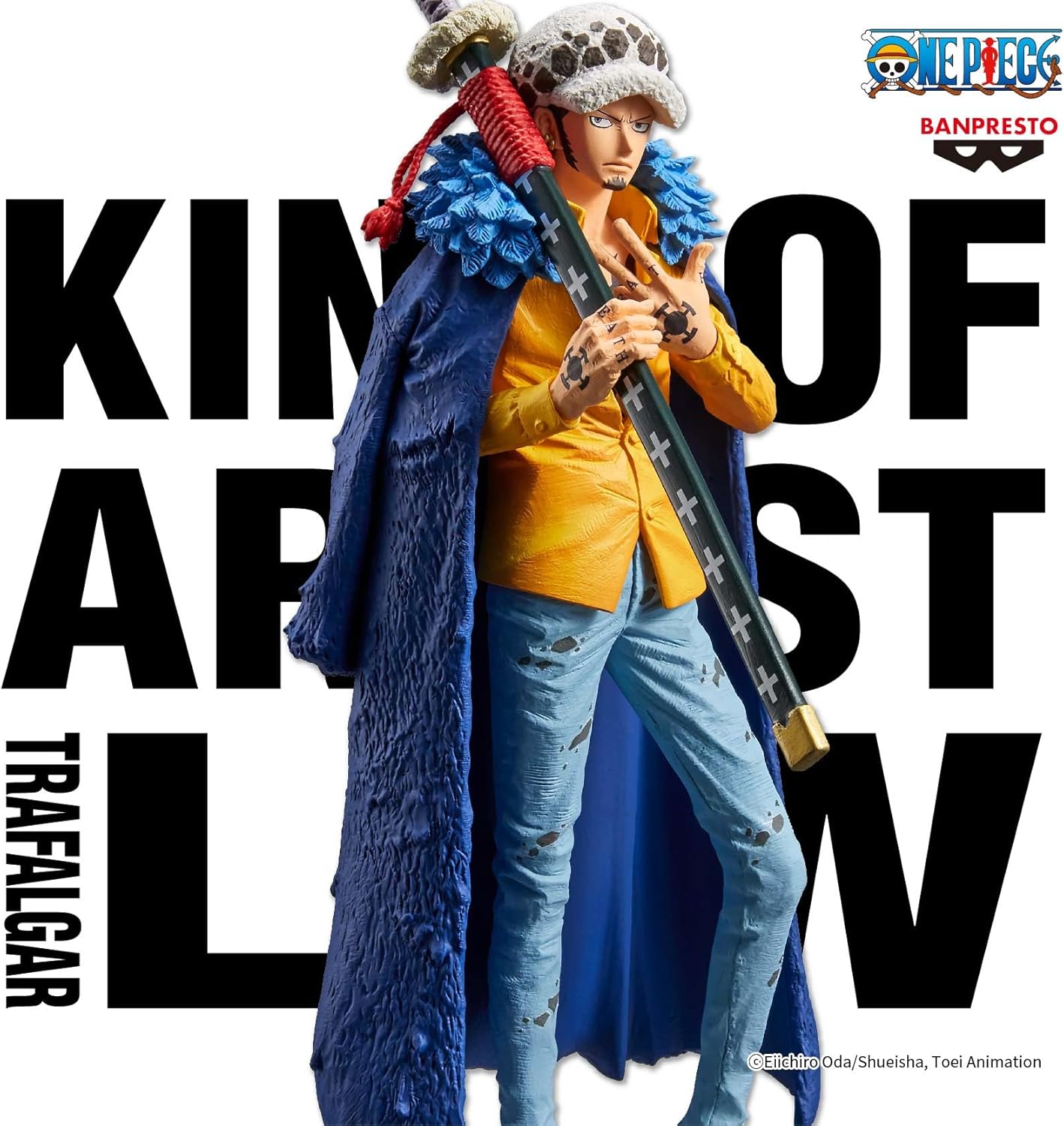 Banpresto – Una pieza – Rey del artista – La estatua Trafalgar.Law Wanokuni
