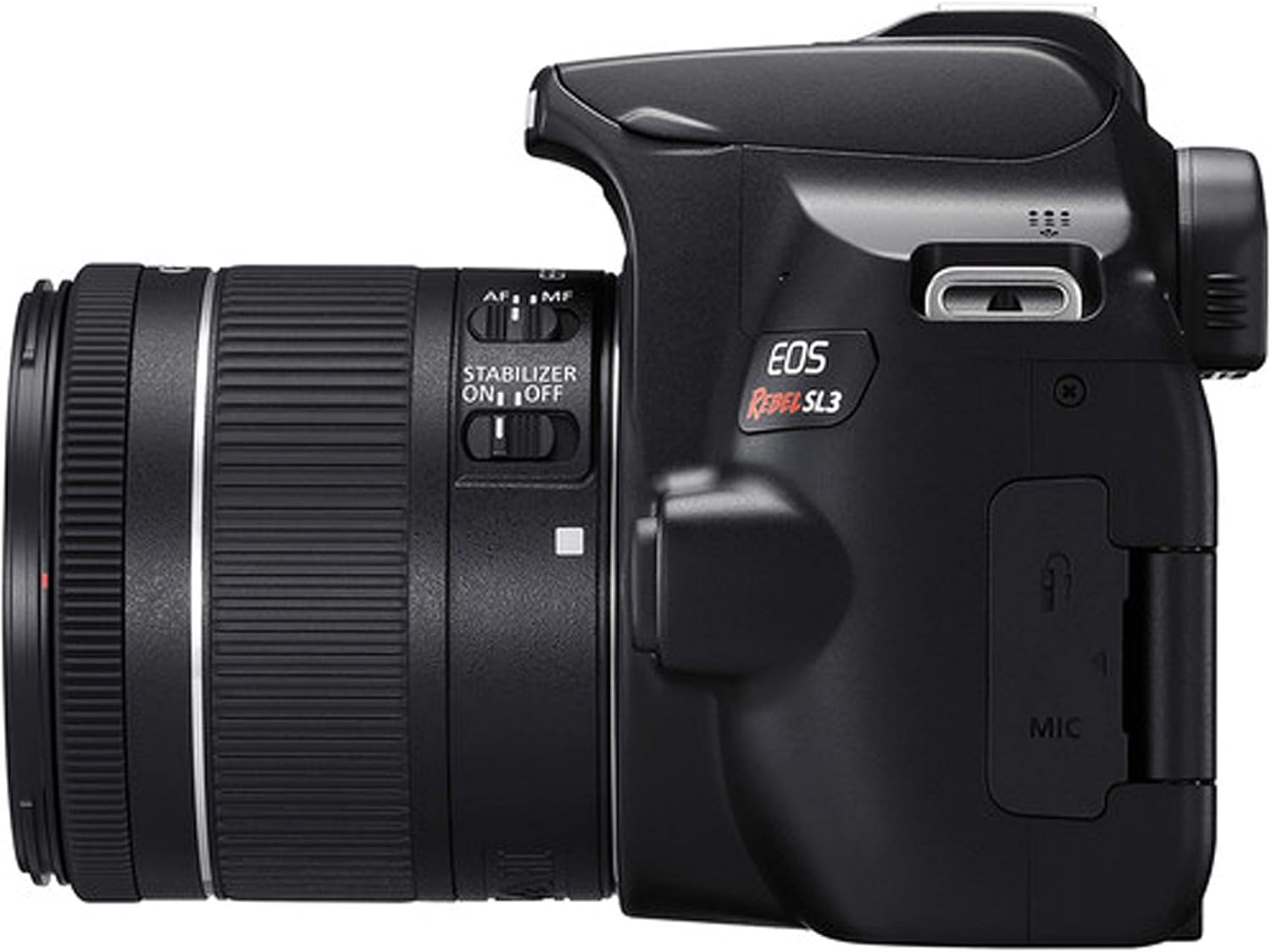Canon EOS Rebel SL3 Cámara DSLR con lente EF-S de 0.709-2.165 in F4-5.6 STM Zoom + mochila 100S + tarjetas de memoria de 64 GB, paquete de fotos