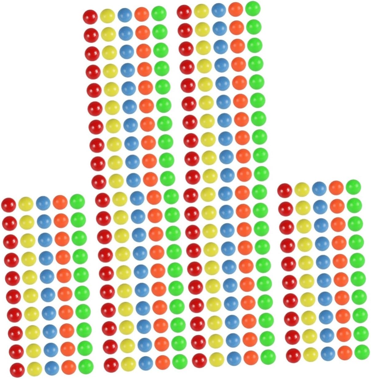 300 bolas de conteo probabilidad, bolas de aprendizaje, bolas de repuesto para juguetes, pelotas de pozo de pelotas, pelotas de pong, bolas de