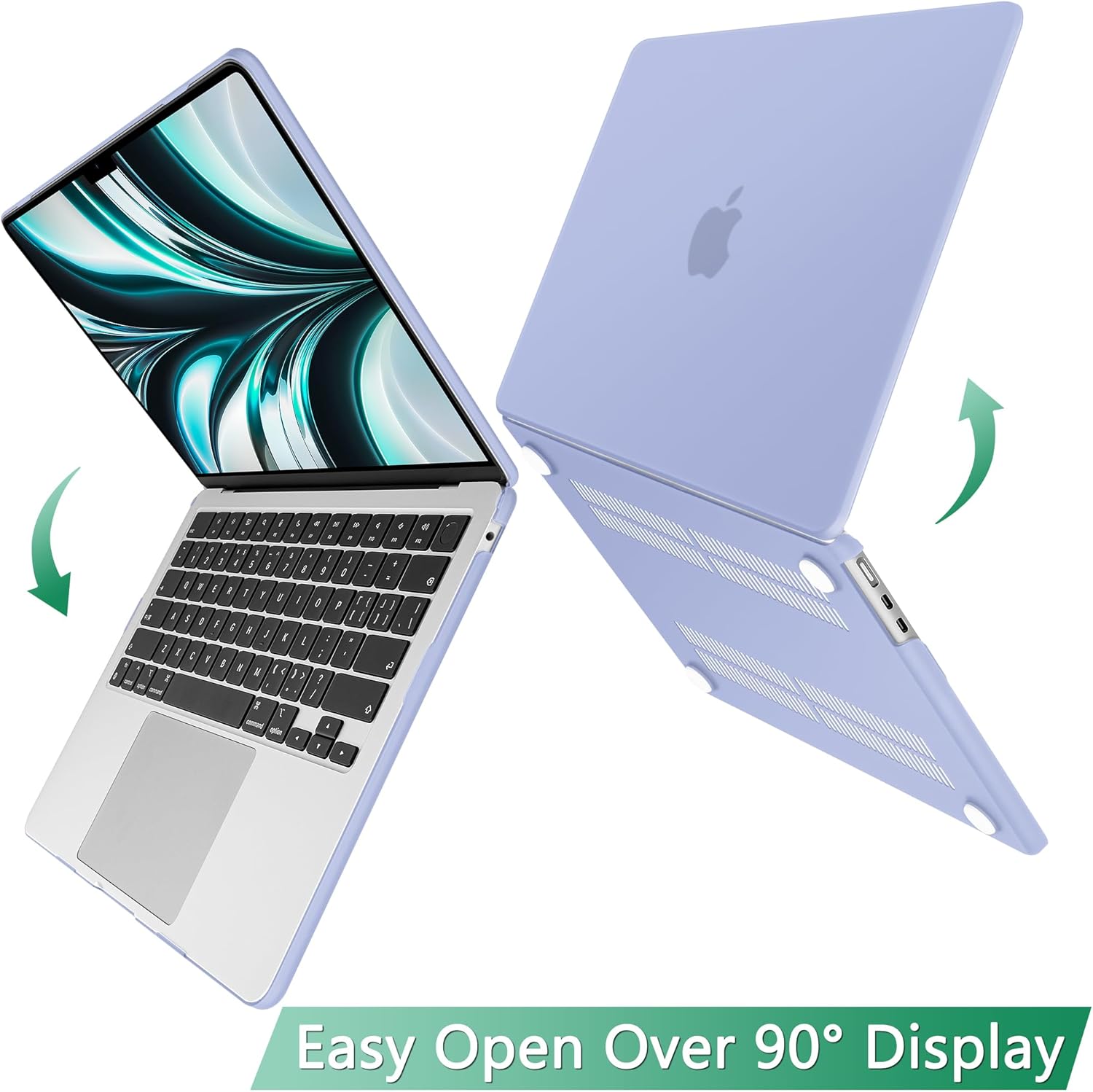 May Chen Compatible con MacBook Air de 13.6 pulgadas modelo A2681, carcasa rígida de plástico para MacBook Air de 13 pulgadas, chip Apple M2 con