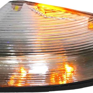 X AUTOHAUX Luz LED de señal de giro del espejo delantero derecho del coche 68064948AA apto para Dodge para Ram 1500 2009-2018 negro X AUTOHAUX Luz LED de señal de giro del espejo delantero derecho del coche 68064948AA apto para Dodge para Ram 1500 2009-2018 negro