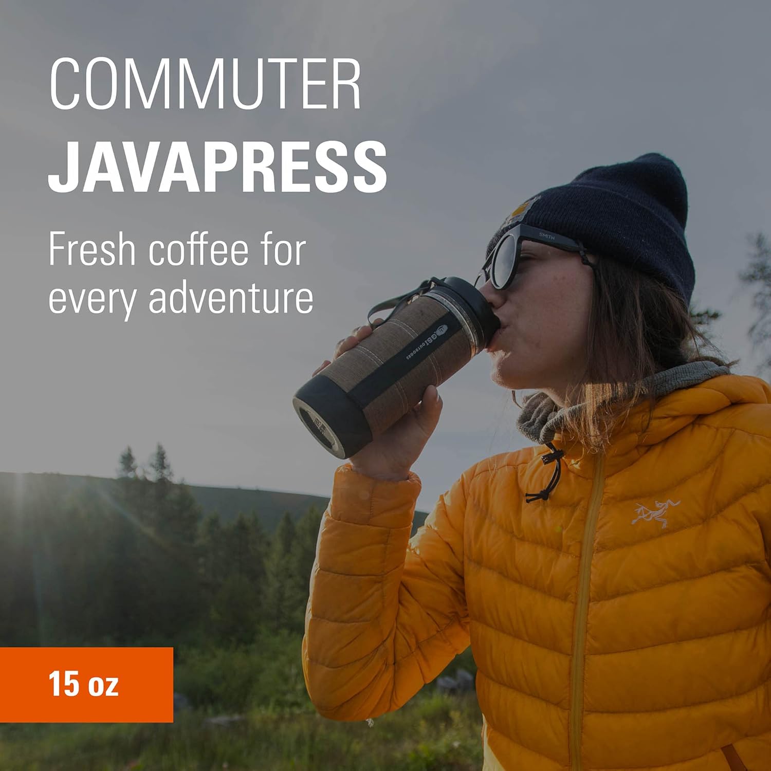 GSI Outdoors, Commuter JavaPress, cafetera de prensa francesa para exteriores