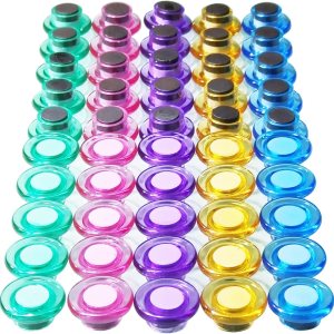 Imán, paquete de 50 imanes de 5 colores para nevera, mangetes pequeños redondos, bonitos imanes para pizarra blanca, mini imanes de pizarra blanca, Imán, paquete de 50 imanes de 5 colores para nevera, mangetes pequeños redondos, bonitos imanes para pizarra blanca, mini imanes de pizarra blanca,