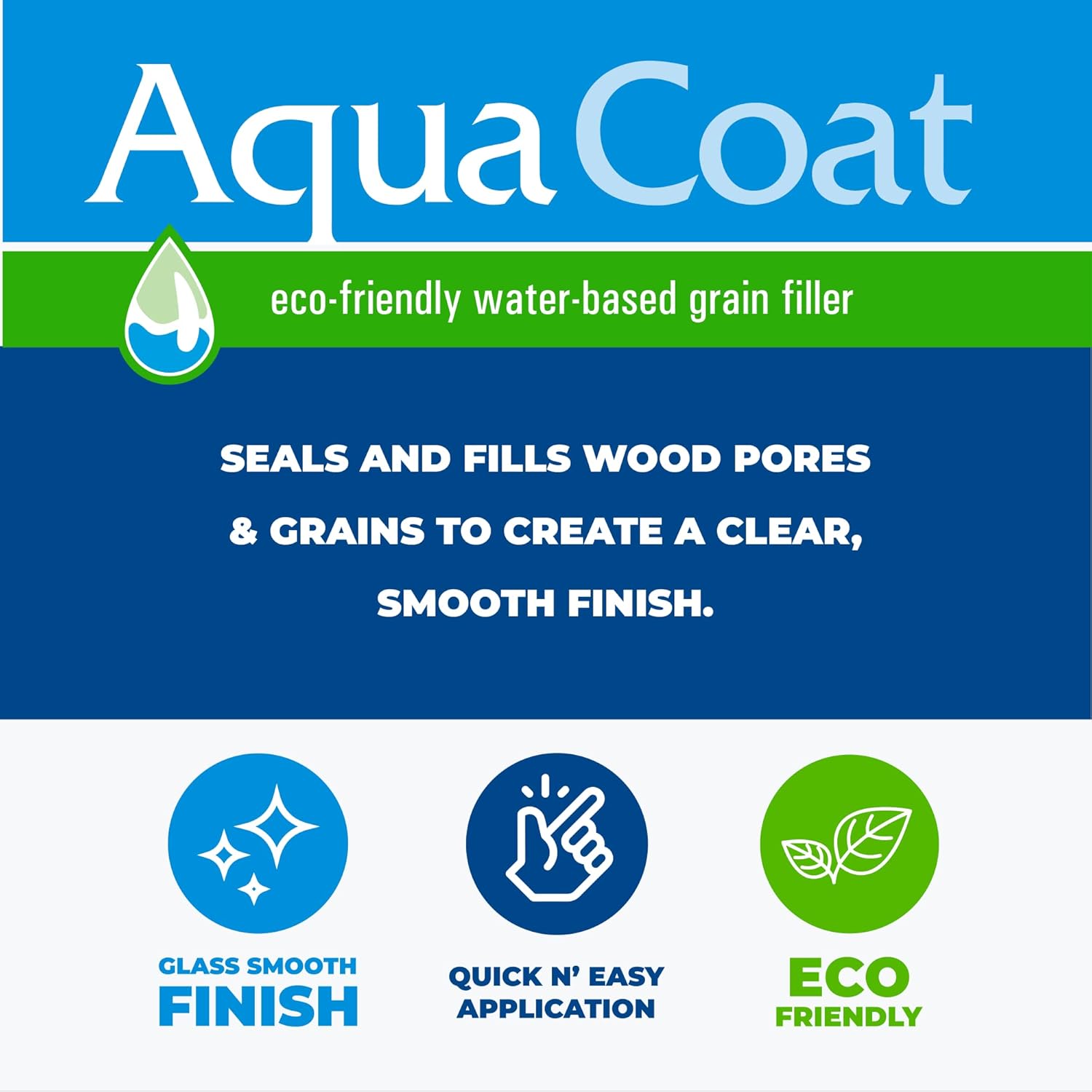 Gel de relleno de grano de madera transparente de alto rendimiento a base de agua, ideal para mejoras del hogar y profesionales de la carpintería de
