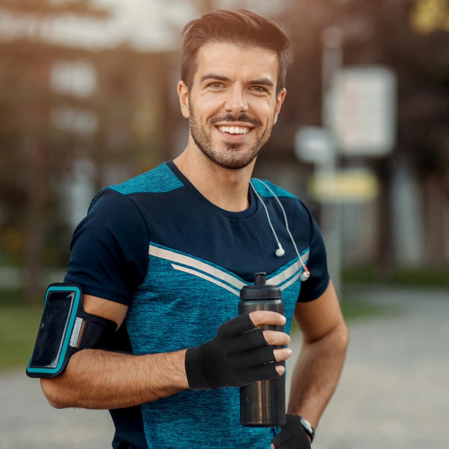 Donfri Guantes de compresión de cobre para artritis para mujeres y hombres, alivian el dolor de manos, la hinchazón y el túnel carpiano (1 par,