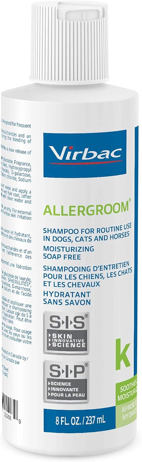Virbac Champú Allergroom de 8 onzas