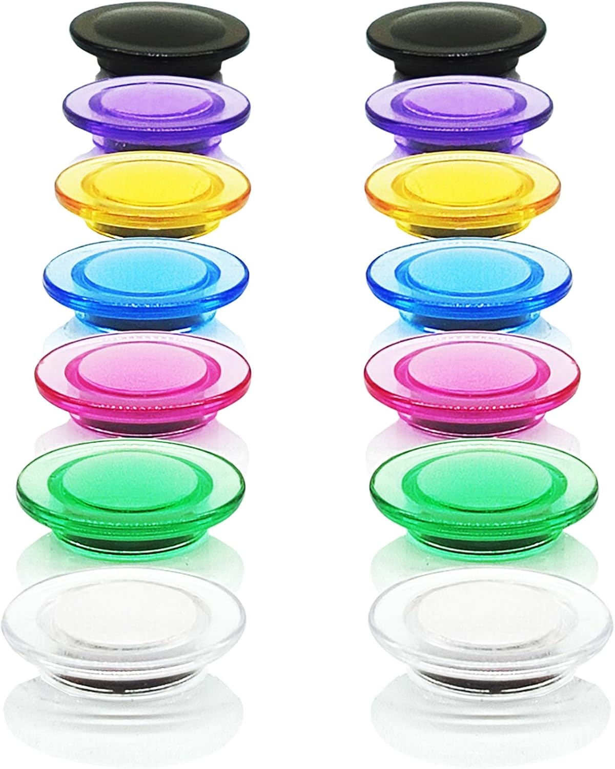 PYJLBX Imanes para nevera, imanes fuertes para refrigerador, imanes resistentes, imanes pequeños para refrigerador, paquete de 14 unidades, 7