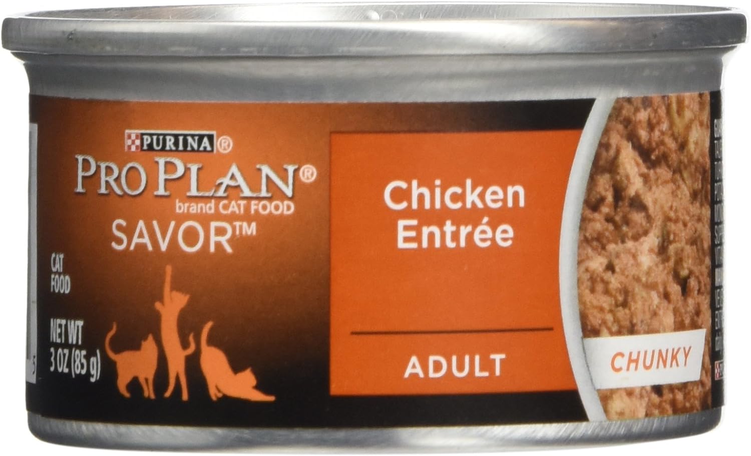 Purina Pro Plan Npu11185 – Alimento enlatado para gatos adultos de pollo, 3 onzas
