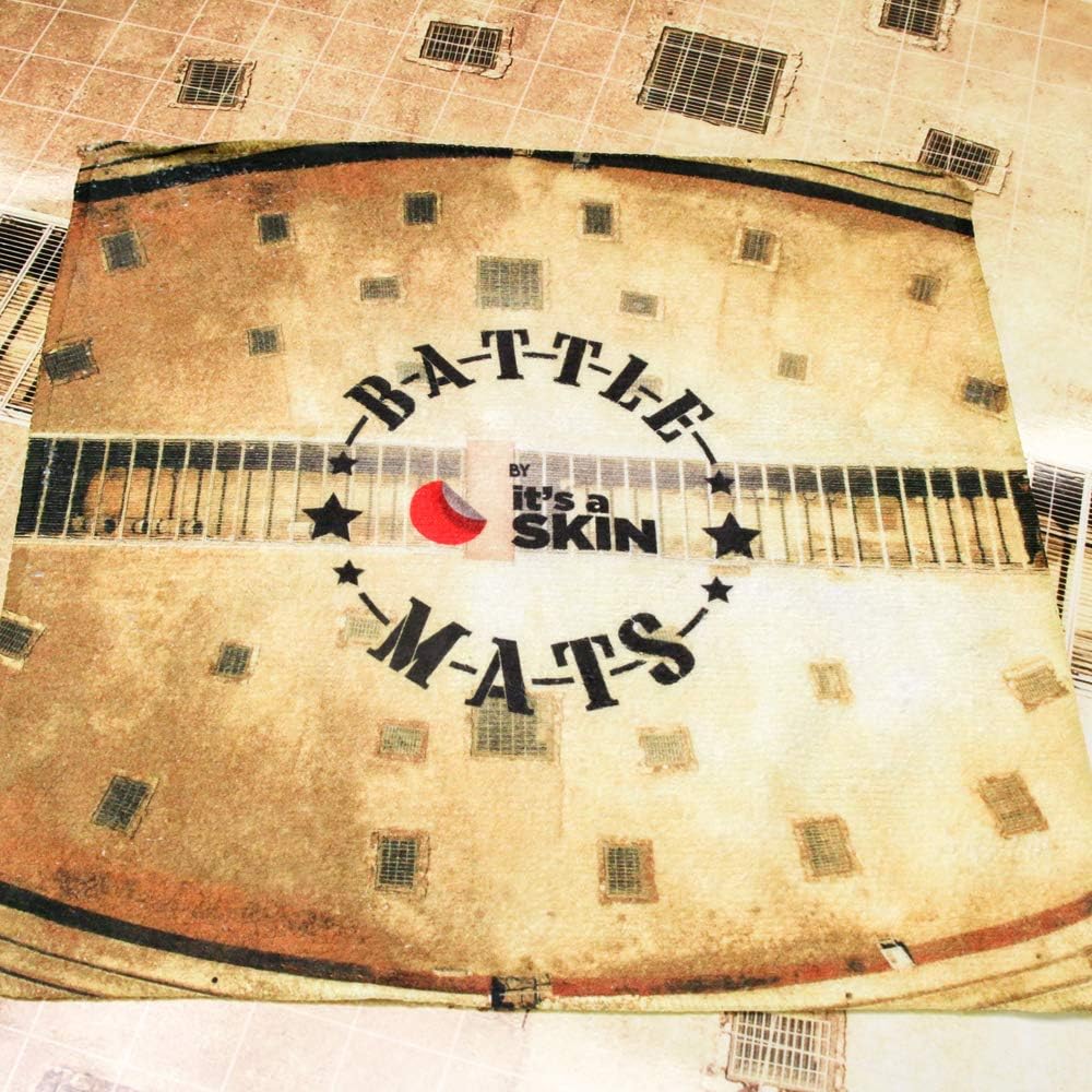 La mejor alfombrilla de juego de batalla RPG para DND, mazmorras y dragones mapa Warhammer, tablero de cuadrícula, juegos de rol. Alfombrilla de 36