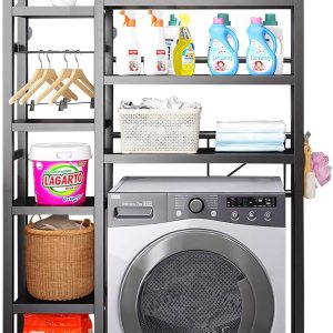 MMBABY Armario de almacenamiento sobre el inodoro con soporte de papel higiénico, organizador de baño de almacenamiento masivo sobre el inodoro con MMBABY Armario de almacenamiento sobre el inodoro con soporte de papel higiénico, organizador de baño de almacenamiento masivo sobre el inodoro con