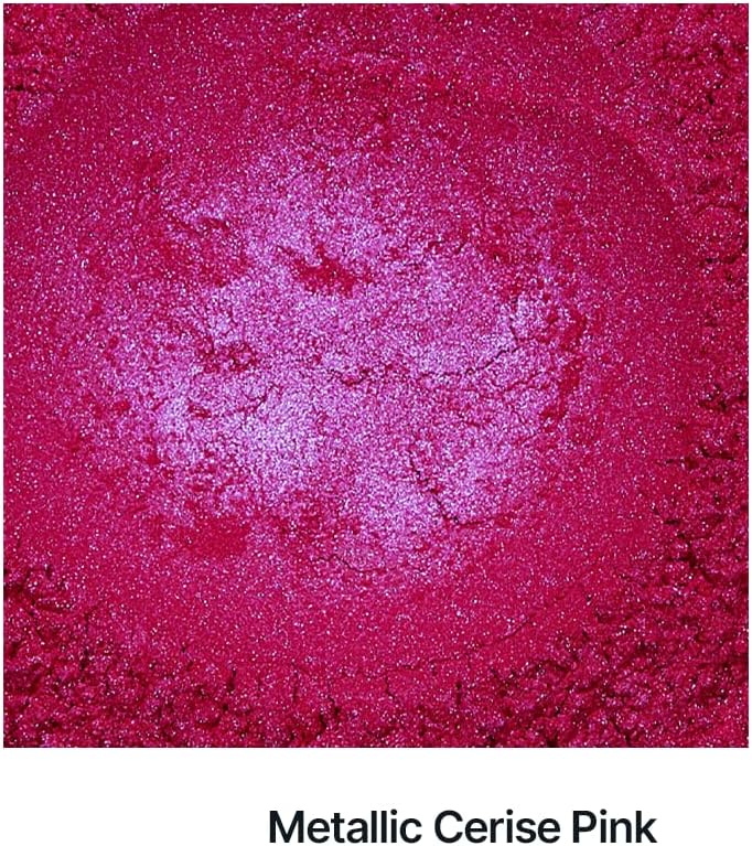 Hemway Tinte de cemento en polvo, pigmento de color concreto, mortero de mortero en polvo, yeso de ladrillo en polvo (1.75 onzas, rosa cereza