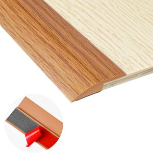 Tira de transición de piso de alfombra de 20 pies, tira autoadhesiva para bordes de piso, cubierta de umbral de PVC para puerta, tira divisora de Tira de transición de piso de alfombra de 20 pies, tira autoadhesiva para bordes de piso, cubierta de umbral de PVC para puerta, tira divisora de