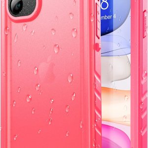 SPORTLINK Funda impermeable para iPhone 11, de cuerpo completo, protección resistente, cubierta completamente sellada, a prueba de polvo, protector SPORTLINK Funda impermeable para iPhone 11, de cuerpo completo, protección resistente, cubierta completamente sellada, a prueba de polvo, protector
