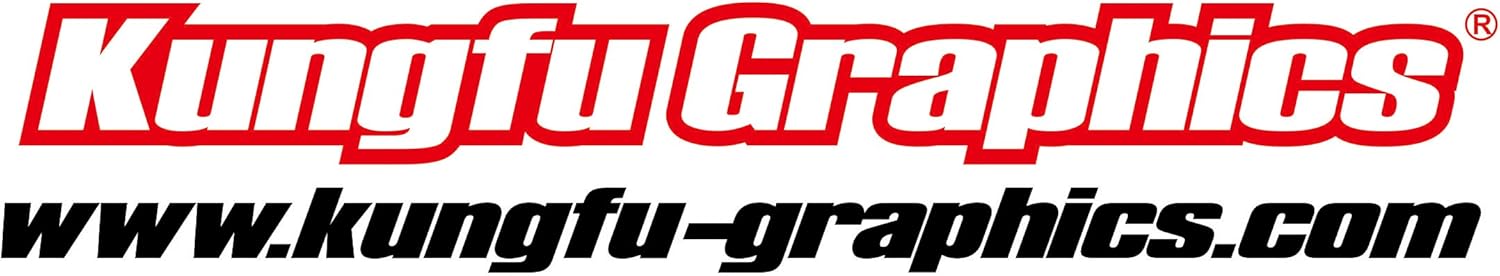 Kungfu Graphics Kit de calcomanías para Ducati Hypermotard Hyperstrada 939 2016 2017 2018, negro y rojo, DCTHYMS1318001-A-KO