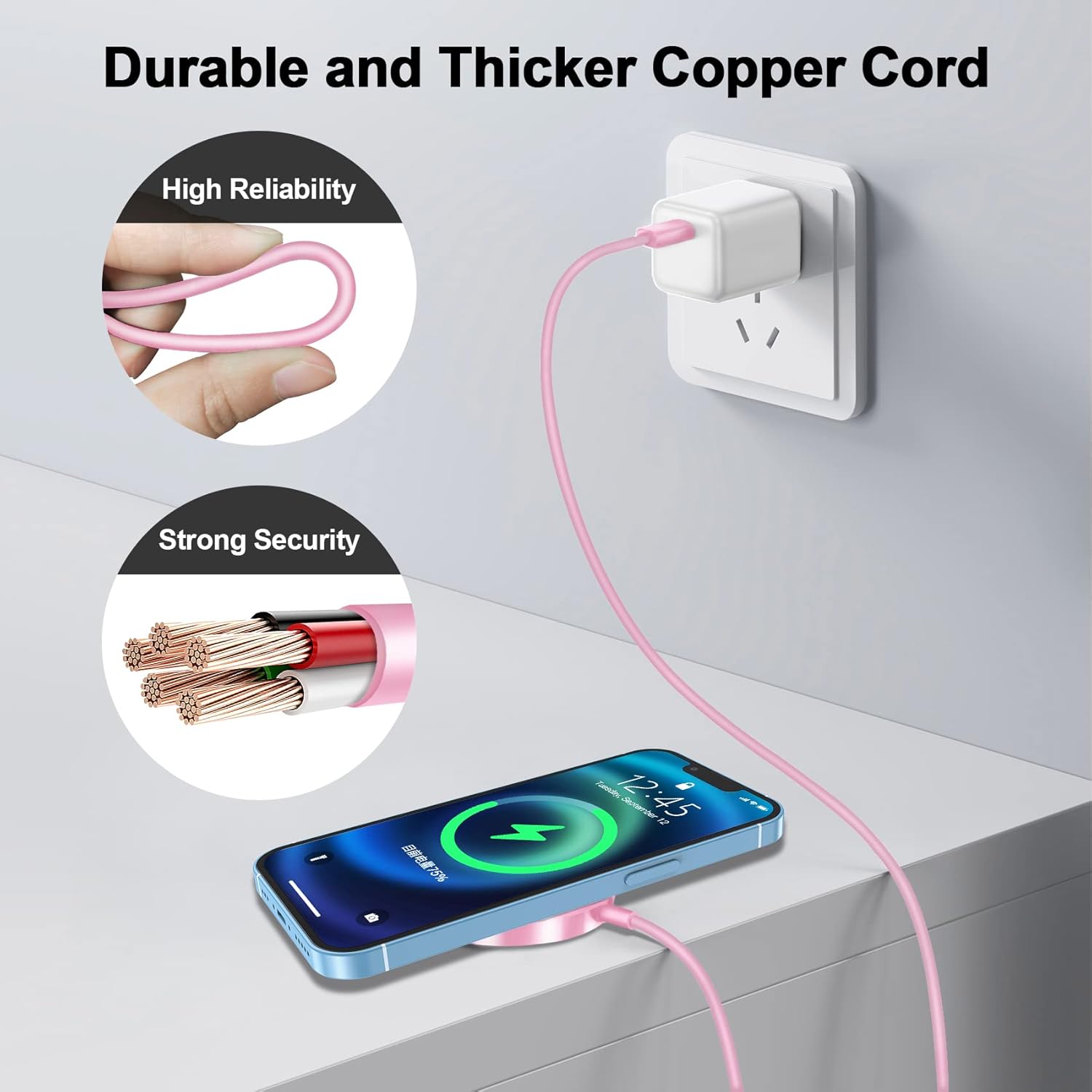 xiwxi Cargador inalámbrico magnético rápido de 15 W compatible con cargador MagSafe, almohadilla de carga inalámbrica para iPhone 1414 Plus14 Pro14