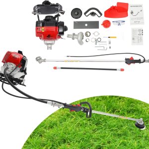Cortador de escobillas, mochila 2 en 1 de 4 tiempos, de energía a gas, para malezas, 750 W, enfriador de aire, cortasetos de césped, cortacésped, Cortador de escobillas, mochila 2 en 1 de 4 tiempos, de energía a gas, para malezas, 750 W, enfriador de aire, cortasetos de césped, cortacésped,