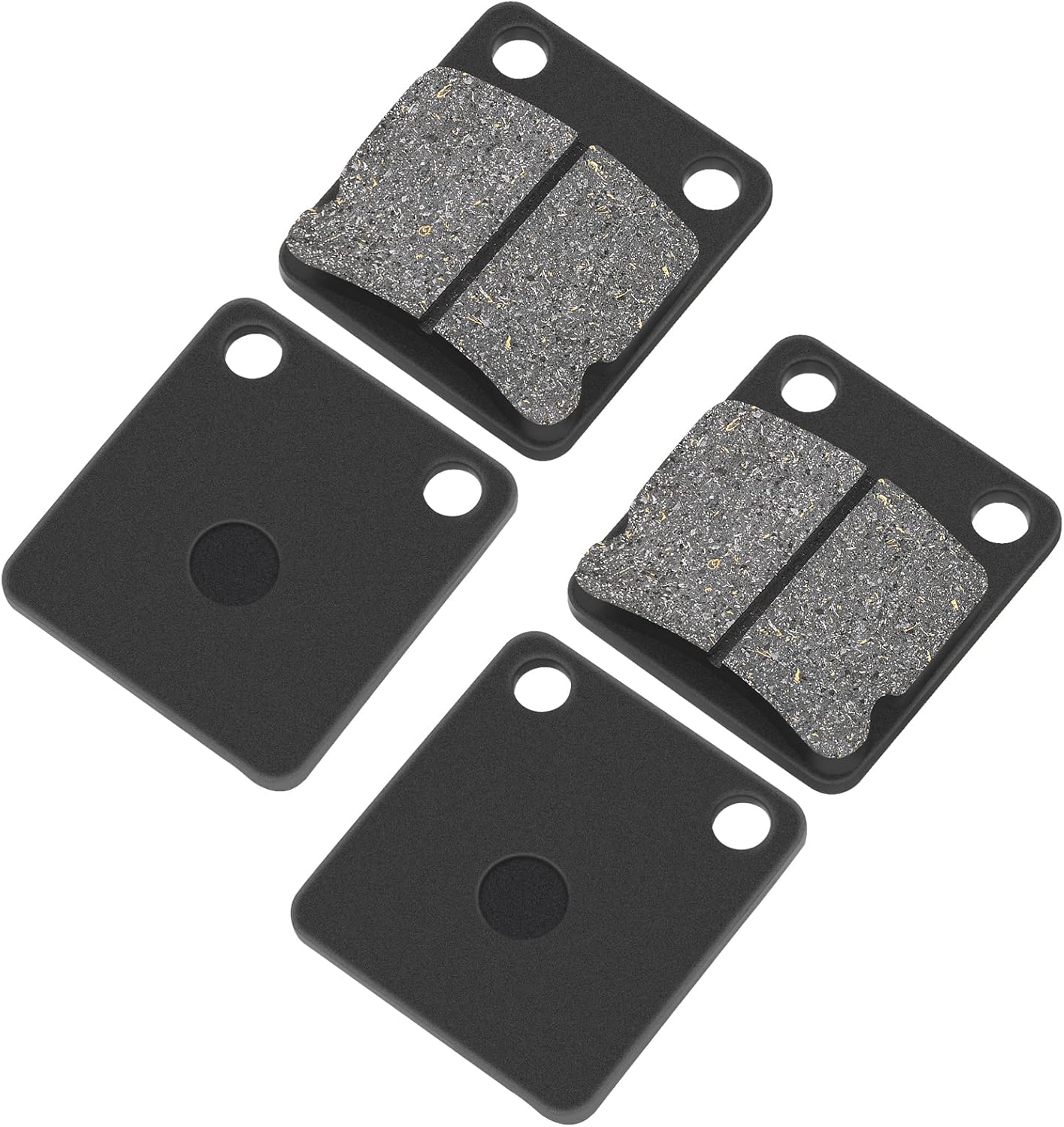 AHL Juego de pastillas de freno delantero semimetálicas para Kawasaki KVF360 A Prairie 360 (4×4) 2003-2010 KVF360 B Prairie 360 2003-2009 KVF400