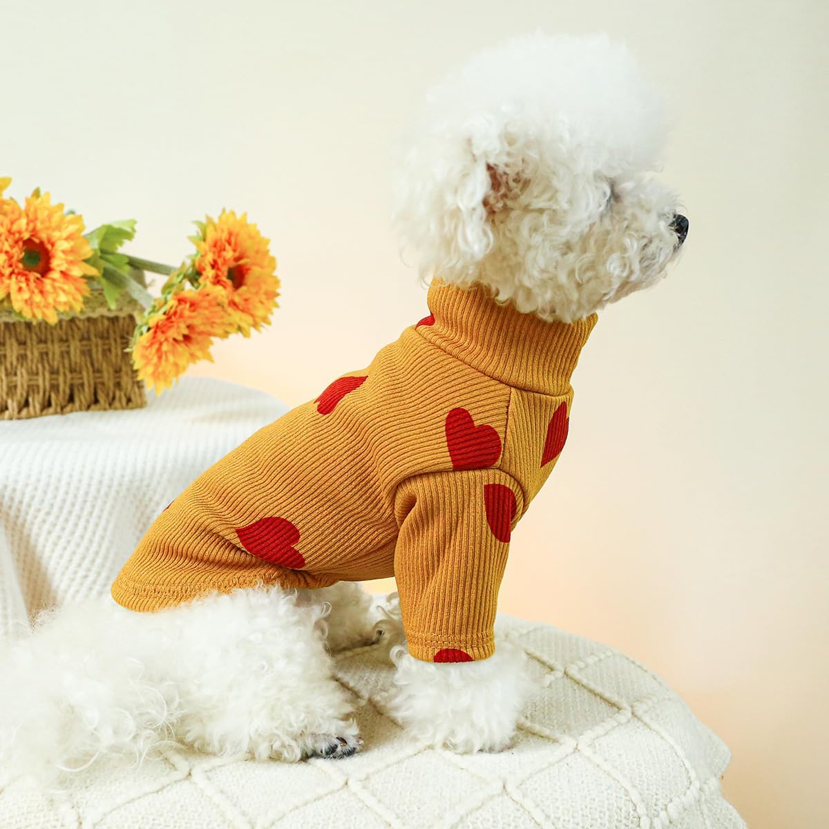 Sudadera con capucha para perro, sudadera cómoda para cachorro, camisa para perro, abrigo lindo para perro, ropa para mascotas, abrigo de invierno