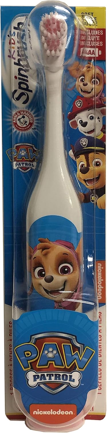 Paquetes completos de higiene bucal con todos los personajes favoritos de Paw Patrol de tu hijo. (3 piezas, Skye)