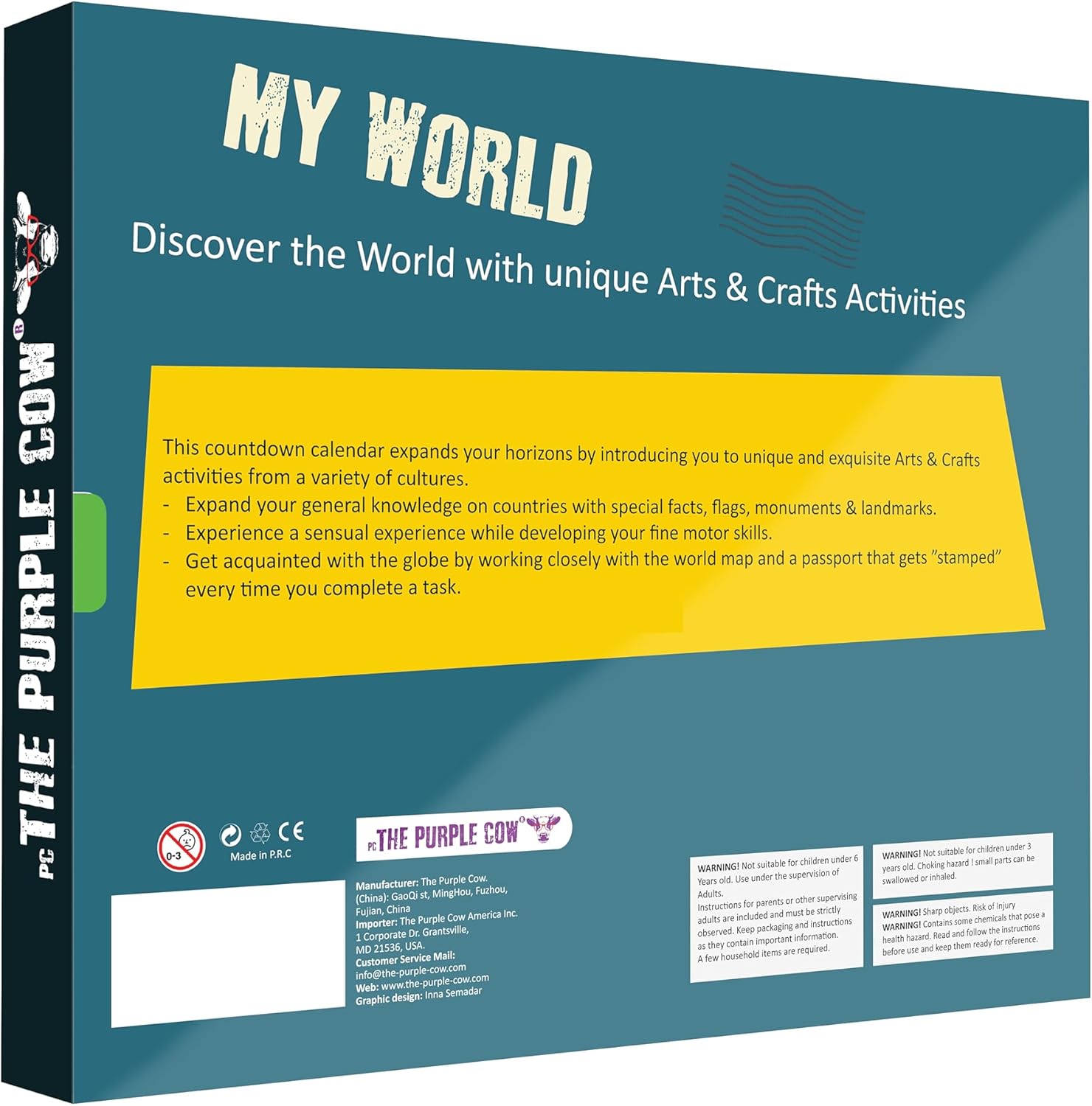 Calendario de Adviento My World 2023 “Visita” 24 países y vuelve justo a tiempo para el día de Navidad. Explora diferentes culturas, crea tu regalo