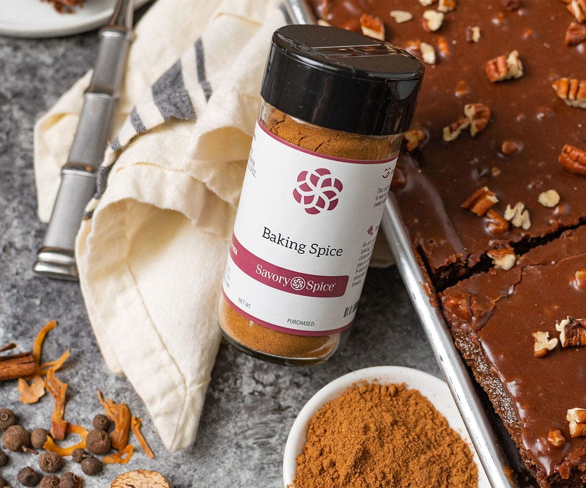 Savory Spice – Especias para hornear, mezcla de especias para hornear multiusos con canela, nuez moscada, maceta, pimienta de Jamaica y jengibre