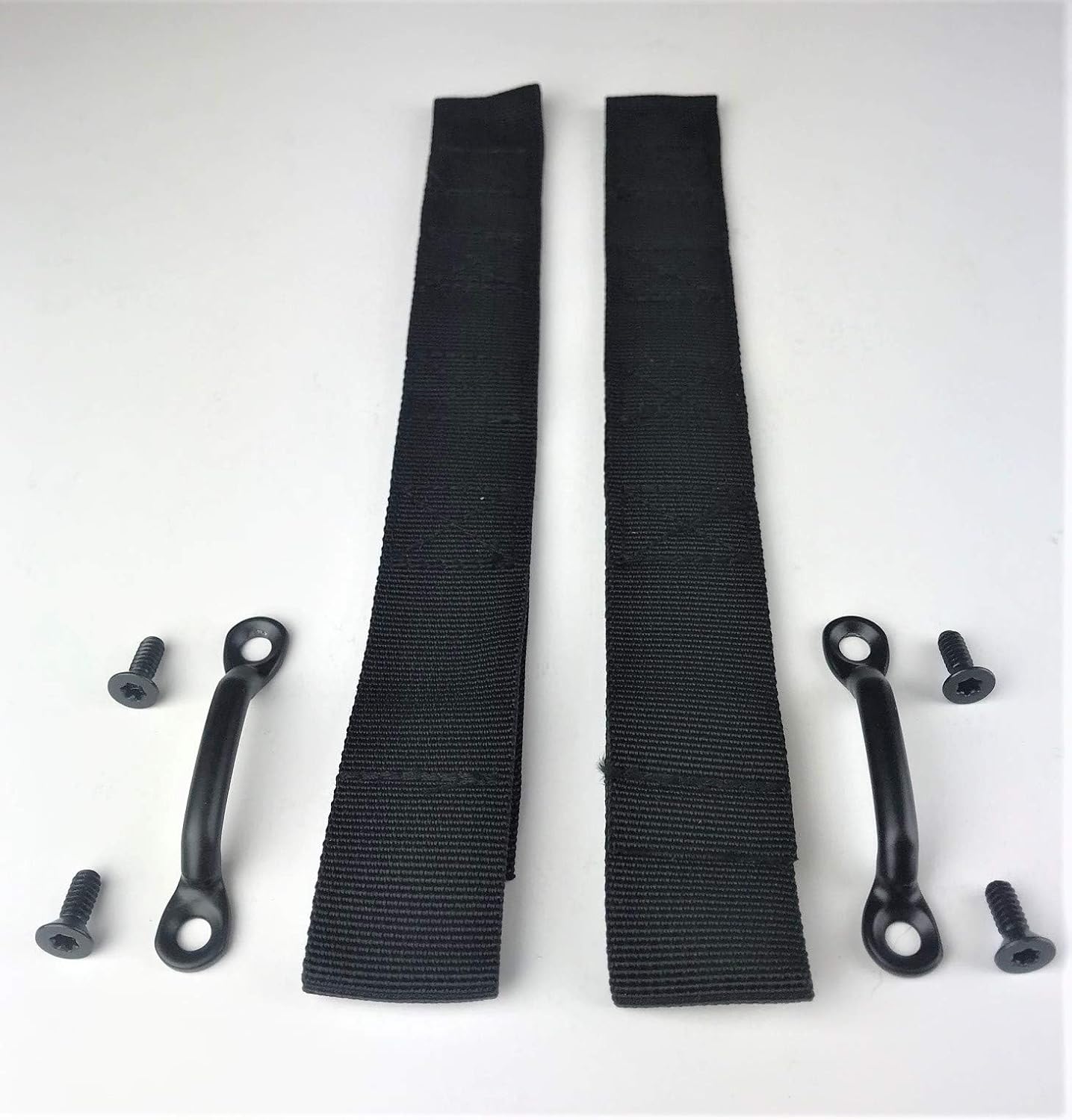 Footman Loops, correas de límite de puerta y tornillos Torx KITFIT Jeep Wrangler CJ, YJ, TJ