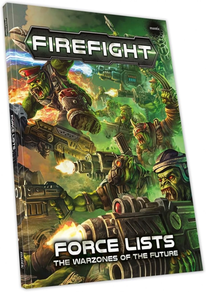 Mantic Firefight – Juegos combinados de libros y contadores