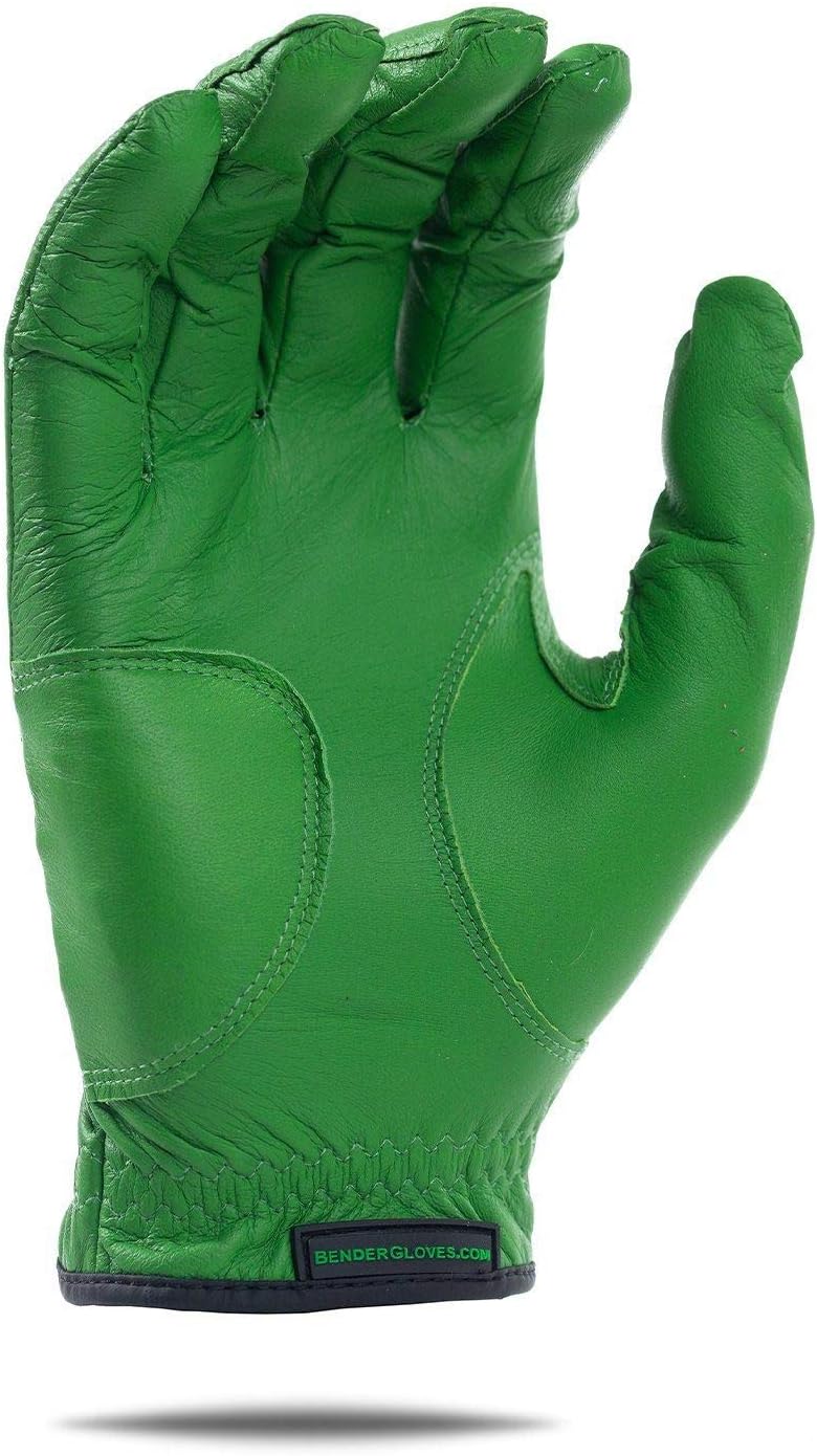 BG Bender – Guantes de golf  Usar en la izquierda  (verde, talla L para hombre)