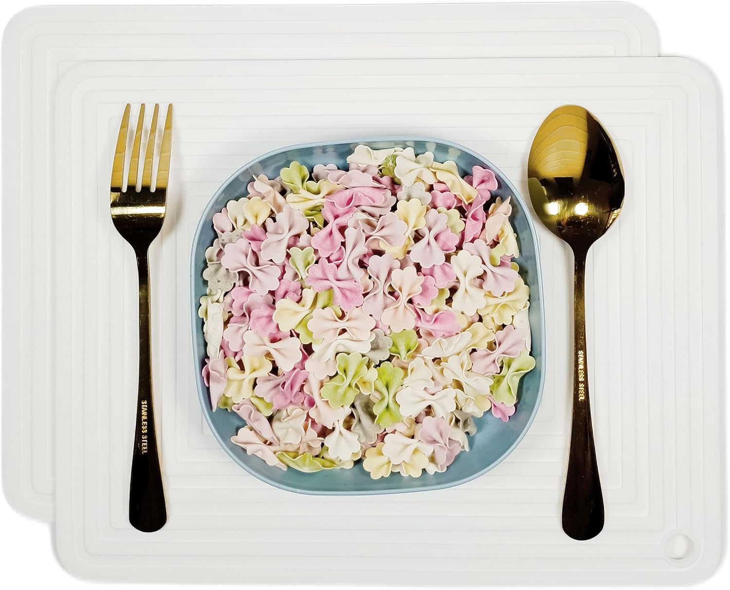 SUNMVEHOT Juego de salvamanteles de silicona para cocina, salvamanteles de silicona para platos calientes, salvamanteles para ollas y sartenes