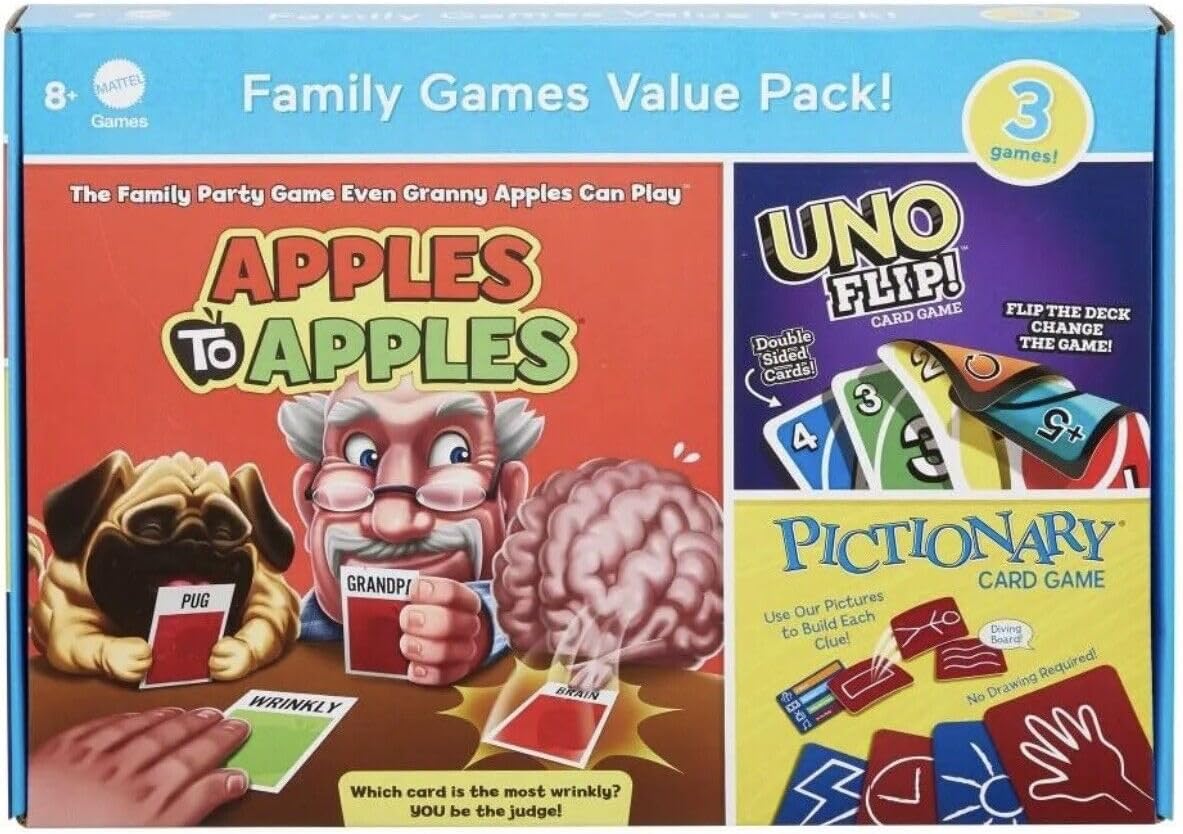 Mattel DP Kid Games Value Pack (Apple a Apple,