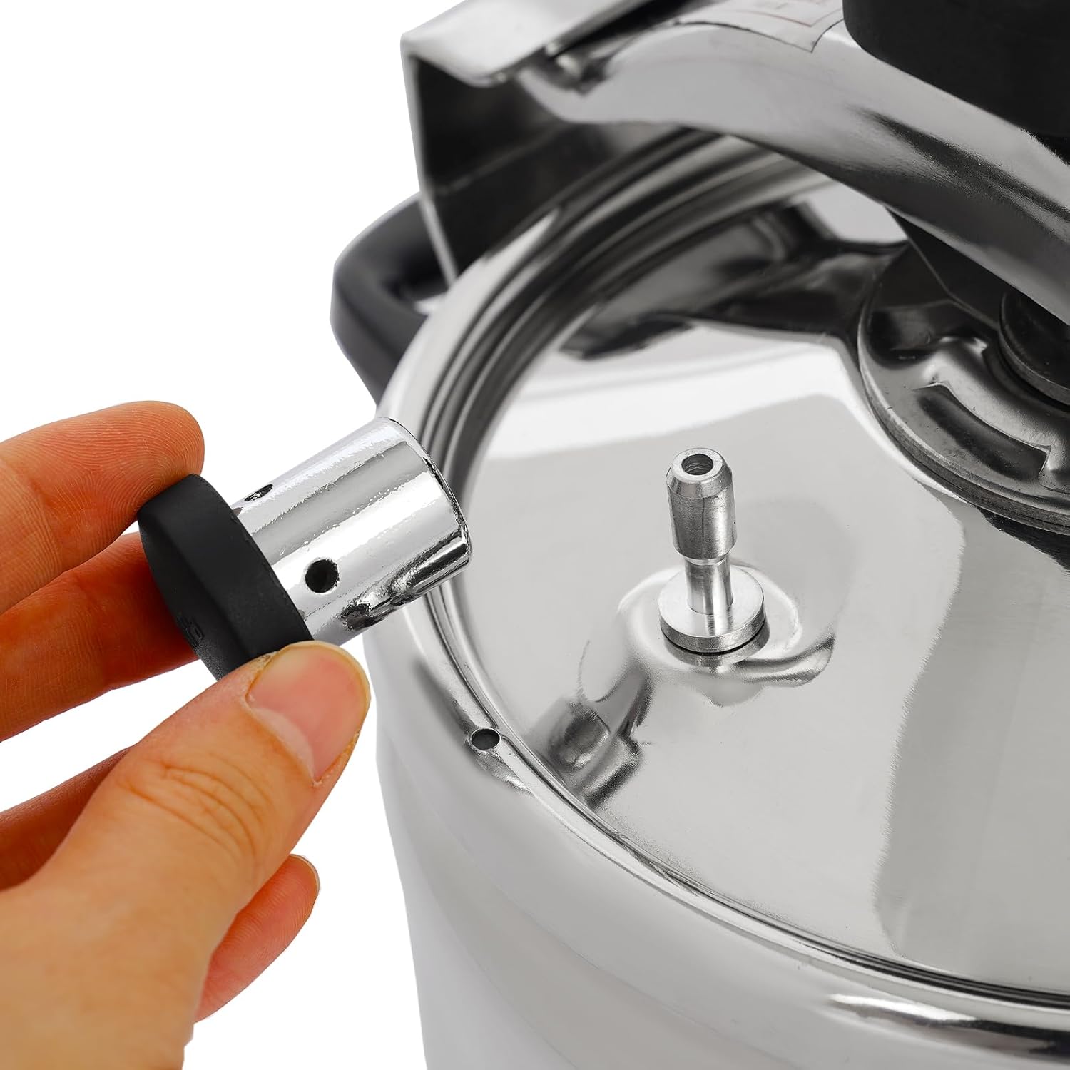 Mini ollas a presión de 3 litros, recipientes a presión de acero inoxidable 304, con válvulas de escape, adecuadas para todos los tipos de