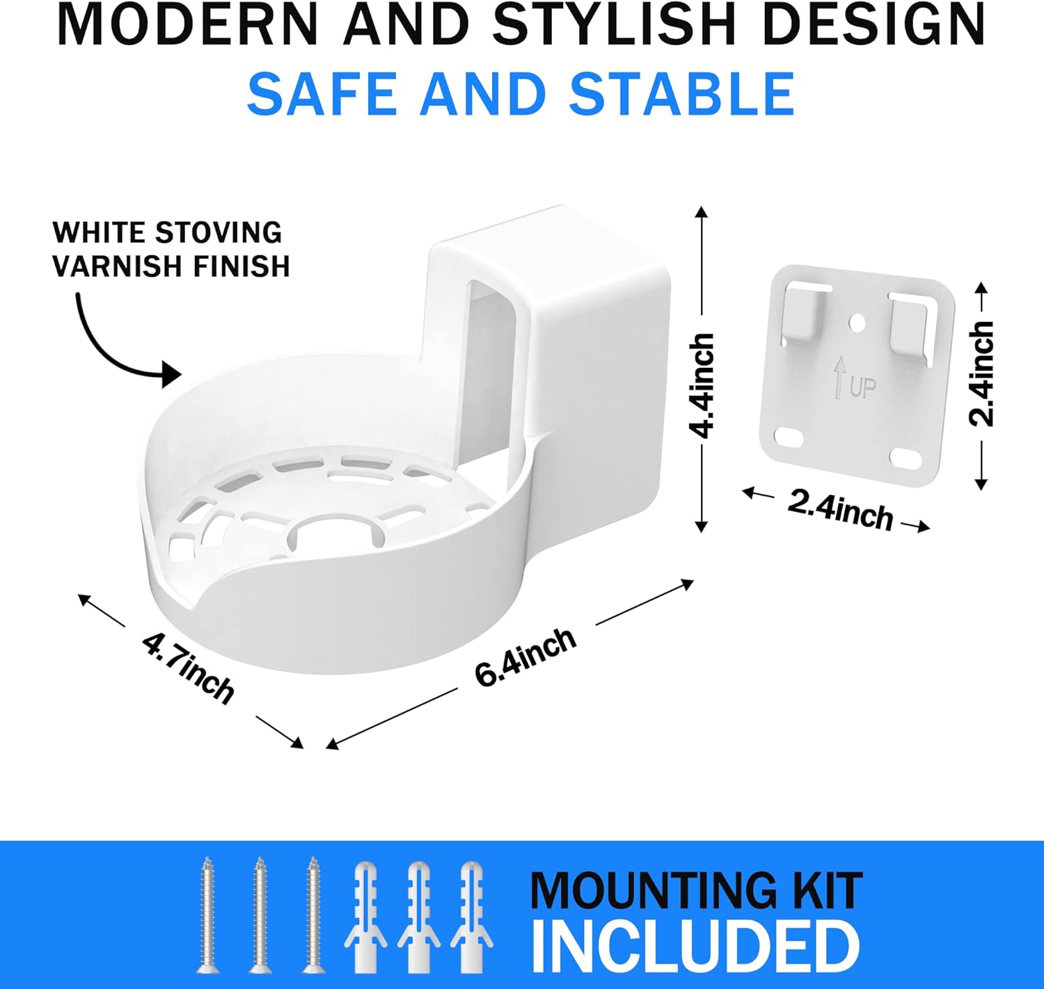 Soporte de pared para estante de enrutador Tp Link Deco X20 X50 X60 X55 Deco Mesh WiFi 6 Soporte de enrutador WiFi Soporte Soporte Estante