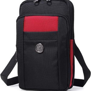 Bolsa de teléfono multifunción resistente al agua de tela Oxford con un hombro, bolsa cruzada diagonal, funda para teléfono inteligente, bolsa para Bolsa de teléfono multifunción resistente al agua de tela Oxford con un hombro, bolsa cruzada diagonal, funda para teléfono inteligente, bolsa para