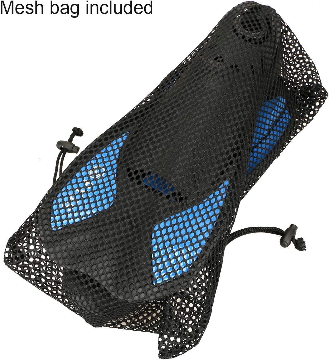 FYJS – Aletas cortas de natación con cómodo bolsillo completo para el pie, tamaño de viaje, para esnórquel y buceo
